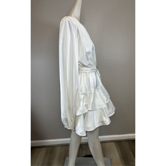 Bronx and Banco Bedouin Belted Mini Dress Size L $590 - Picture 10 of 11